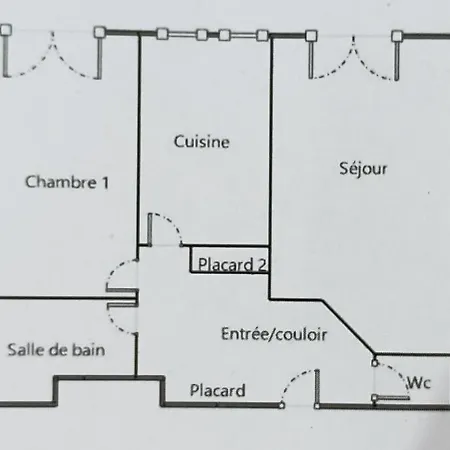 Le Toit Terrasse Palois De 60m2 Апартаменты По